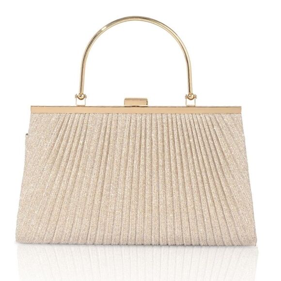 ✨ Champagne Evening Bag - Picture 1 of 6